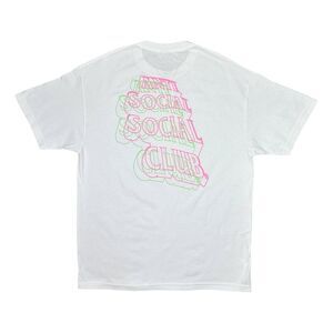 Anti Social Social Club Neon Lights And A Lot of Rain T-Shirt - Size XL